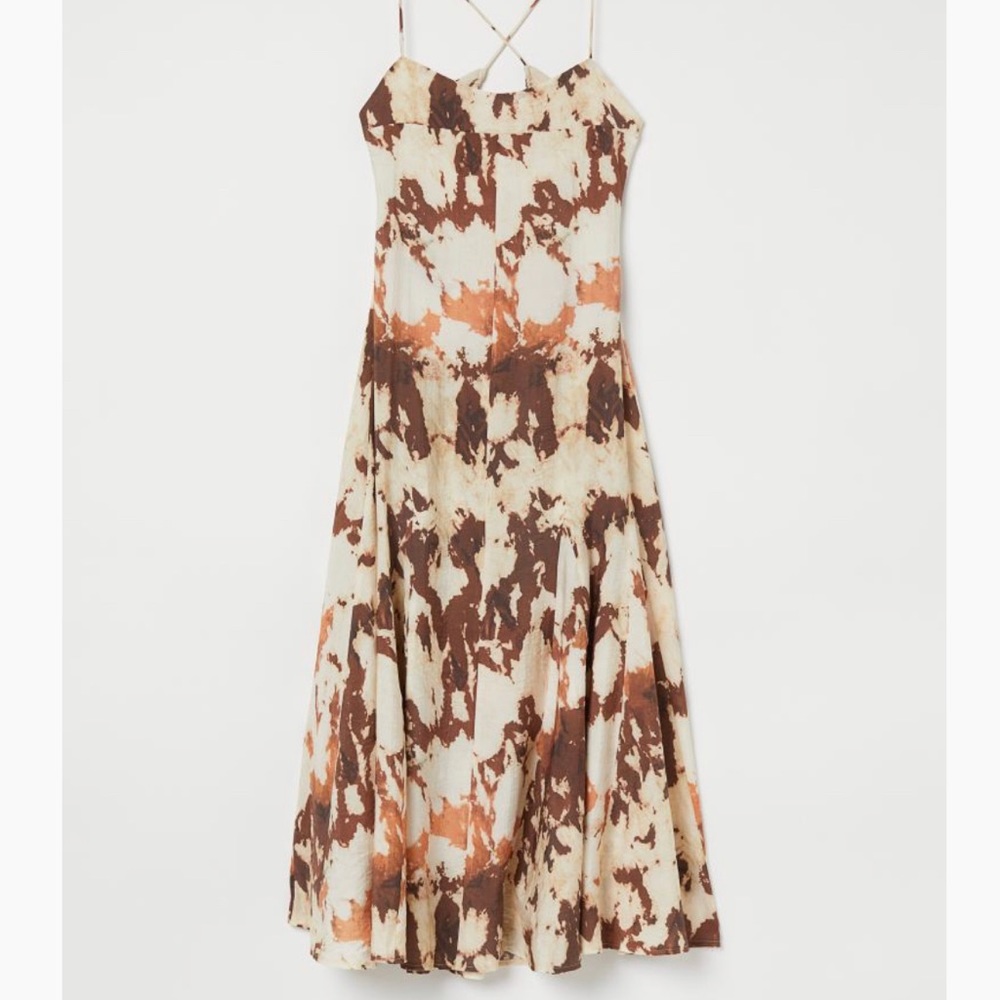 HM lyocell maxi with tie back